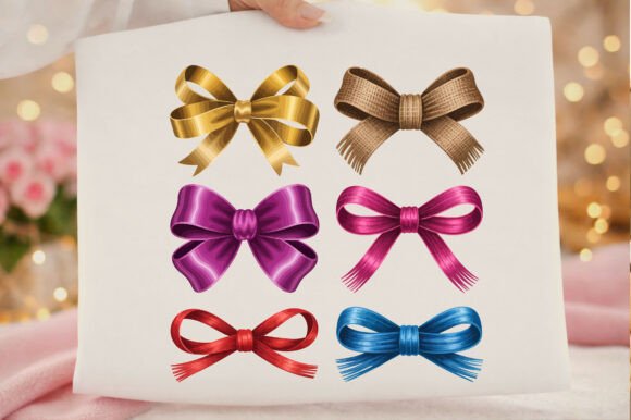Bow Embroidery Coquette Bow PNG SVG