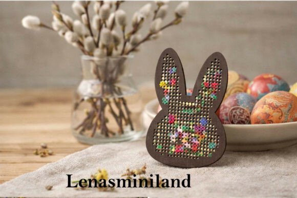 Easter Bunny Embroidery Base Digital Fil