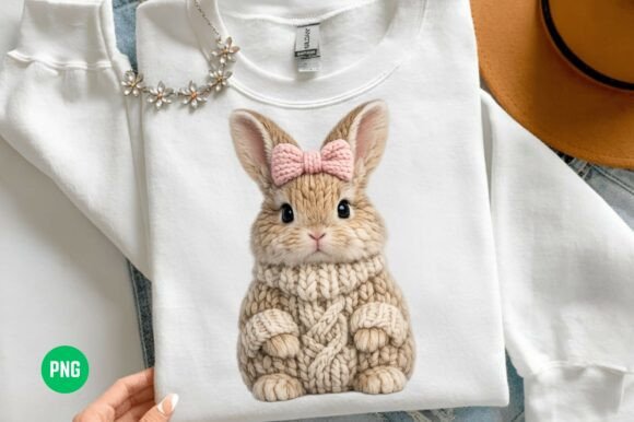 Faux Yarn Happy Easter PNG, Embroidery