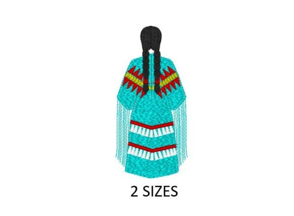 Native Women Embroidery Design