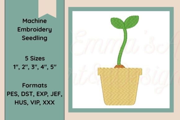 Seed Machine Embroidery Design