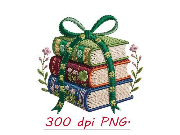 St. Patrick’s Day Embroidery Book Bundle