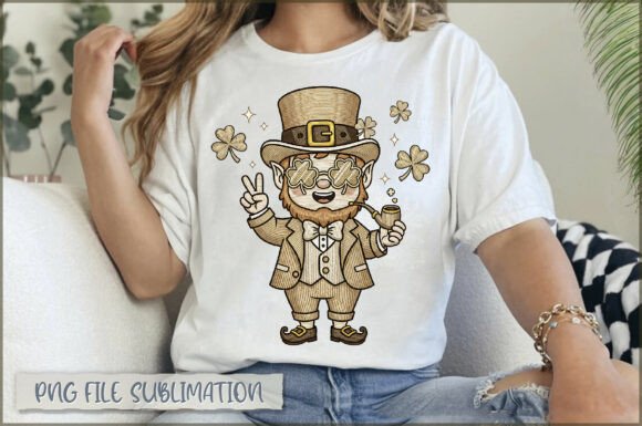 St. Patrick’s Day Leprechaun Embroidery